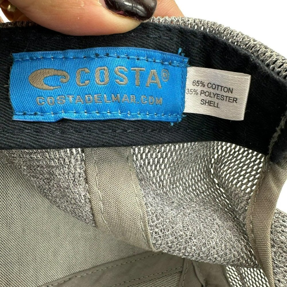 COSTA DEL MAR Twill‎ Trucker Pride Logo One Size - Picture 9 of 11